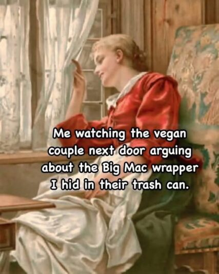 vegan argue