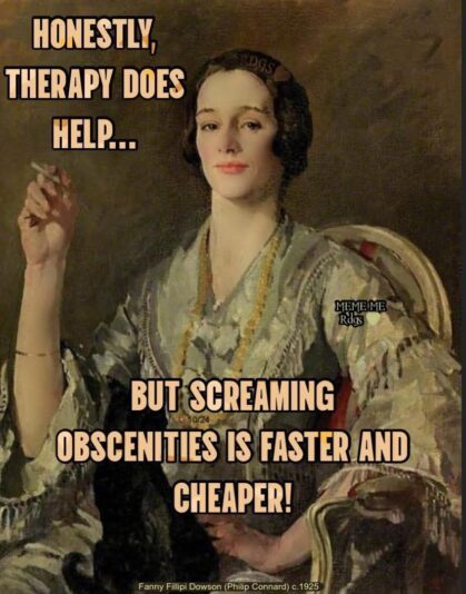 therapy vs screaming