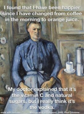 screwdriver for breakfast