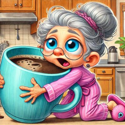 caption group woman lge coffee