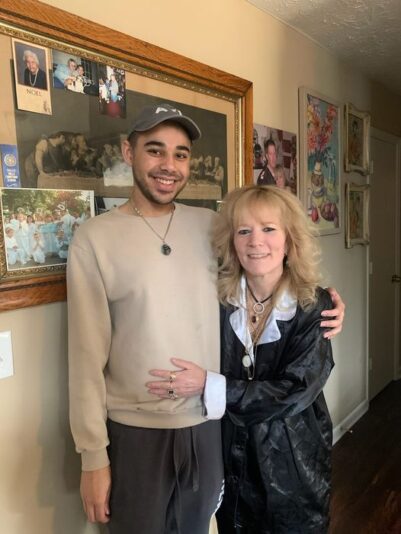 156221378_3926051857416853_4143397594565417581_oMichael and Mom