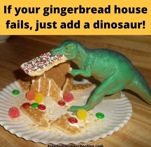 dino gingerbread