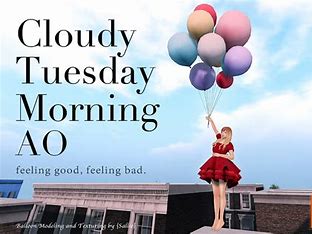 Good Morning Cloudy Tuesday