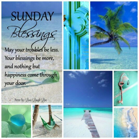 Sunday Blessings collage