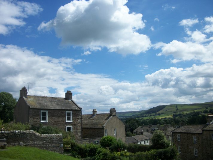 CLOUDS OVER REETH