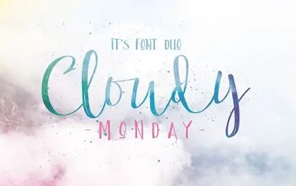 Cloudy Monday 1