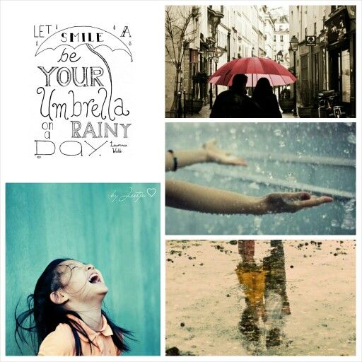 Happy Rainy Day collage