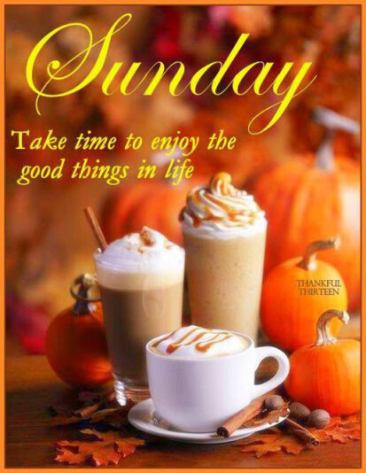 Sunday enjoy the day
