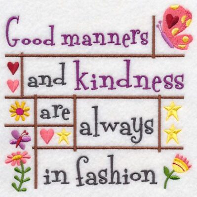 kindness group good manners