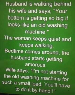 big behing small load do it by hand