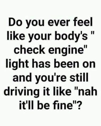 body engine light