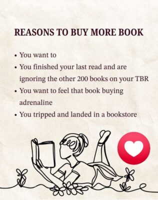 reasons to buy books