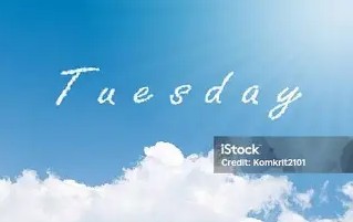 Cloudy Tuesday