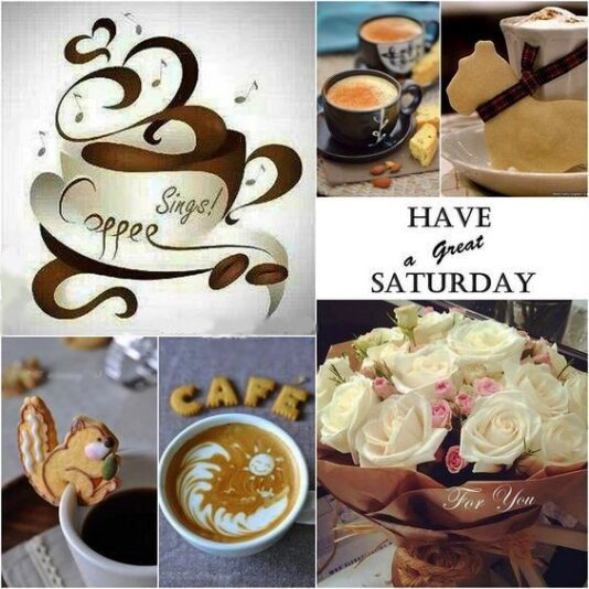 Haappy Saturday collage