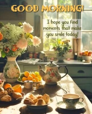 a good morning