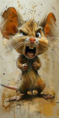 caption group angry rat