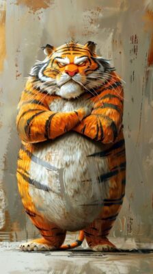 caption group cranky tigr