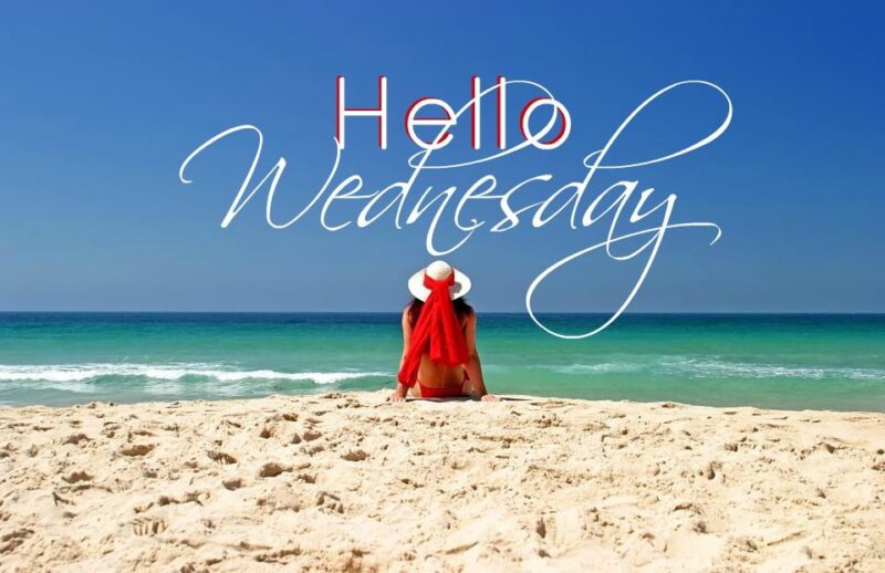 Wednesday at the beach