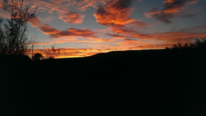 sunset 28 Sept 2015