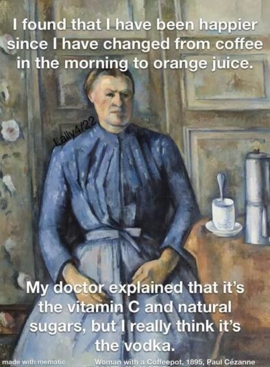screwdriver for breakfast