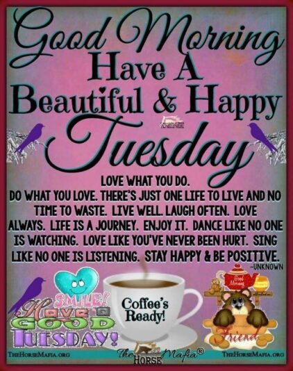 Good Morning Happy Tuesday
