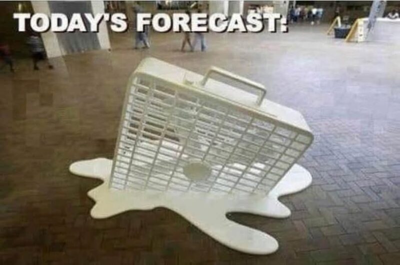 melted fan
