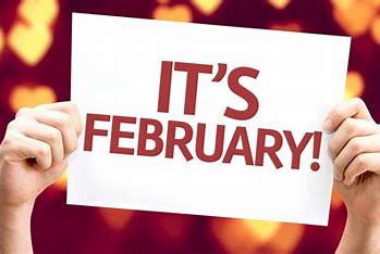 It's Feb.