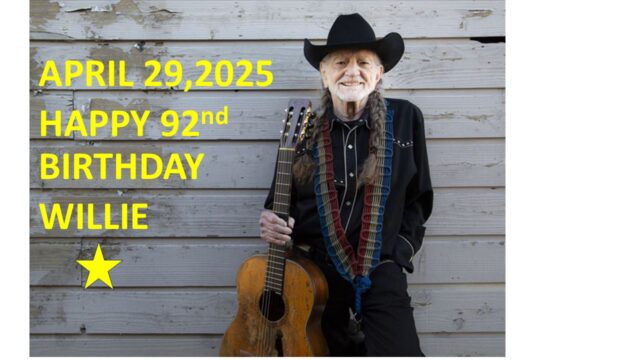Willie Neslon 92 B Day