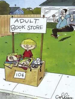 Adult book store.