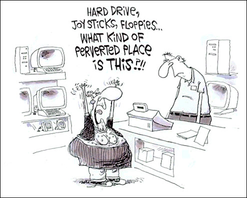Hard drives and floppies.