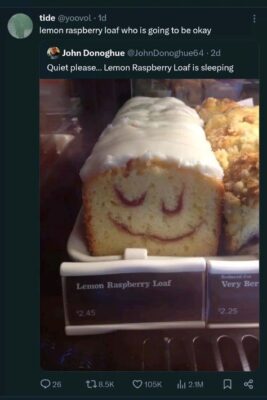 raspberry loaf