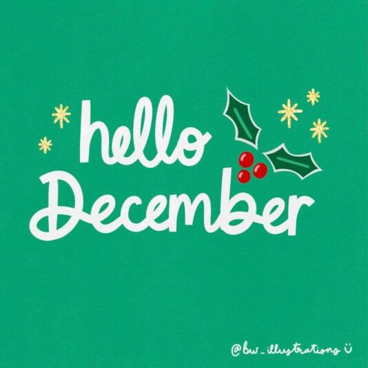 hello december