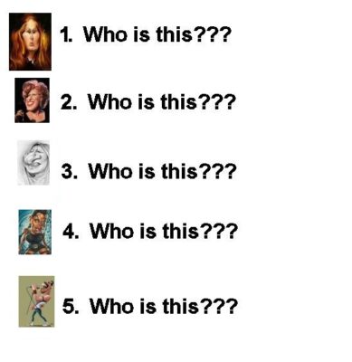 Faces to guess