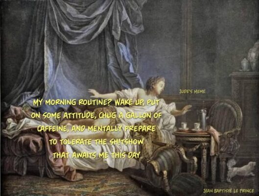 morning routine