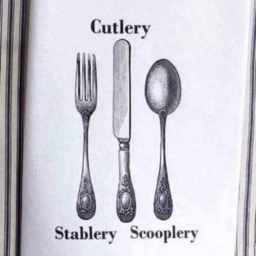 cutlery etc