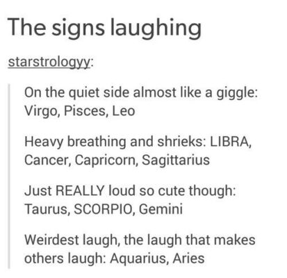 stars laughing