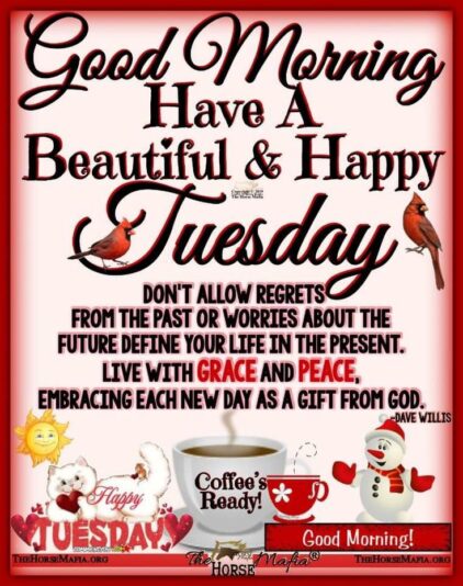 Good Morning Tuesday inspirational