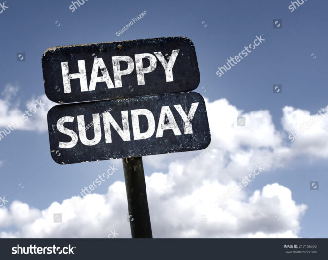 Happy Cloudy Sunday