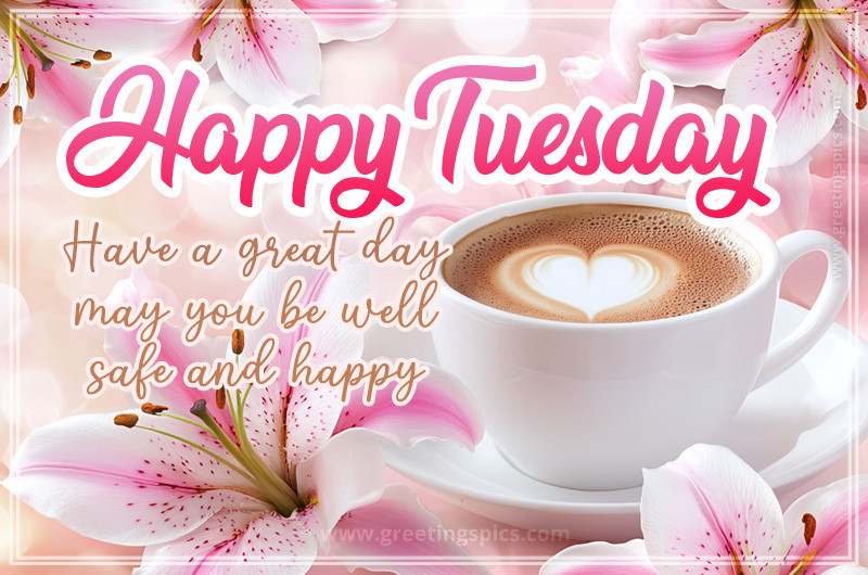 Happy Tuesday Cappicino