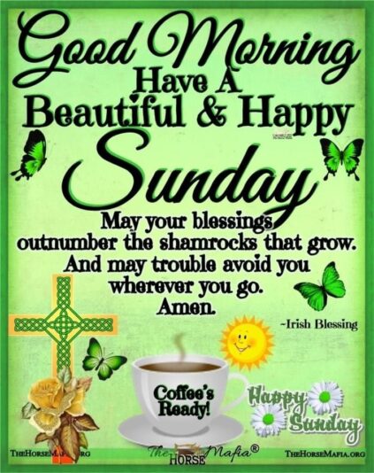 Good Morning Happy Sunday