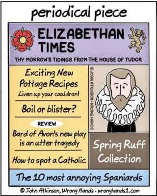 Tudor times broadsheet