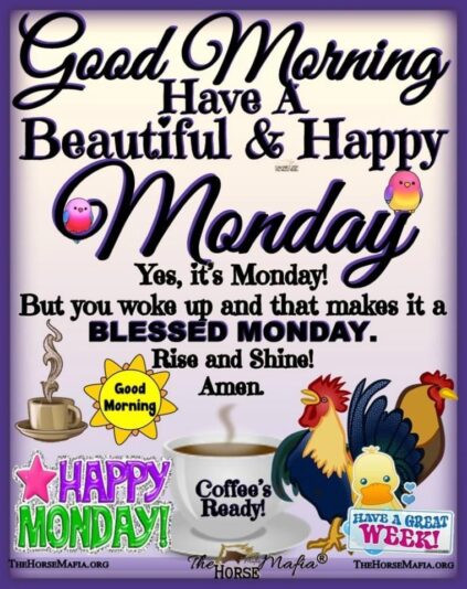 Good Morning Monday 3