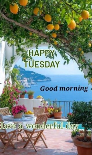 Good morning Tuesday 1