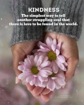 kindness group love found in world