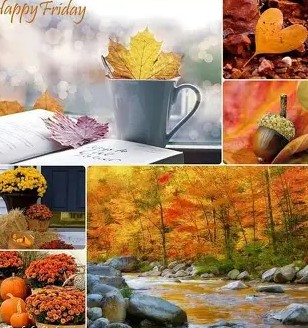 Happy Friday fall collage 1