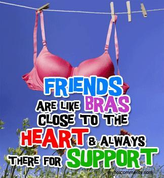 Friends &amp; bras