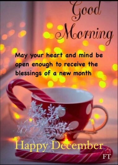 Good moring a new month