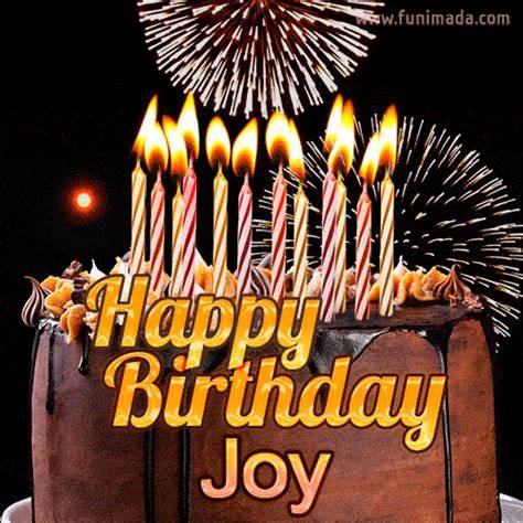 Happy Birthday Joy Cake