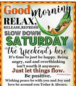 Good Morning Saturday