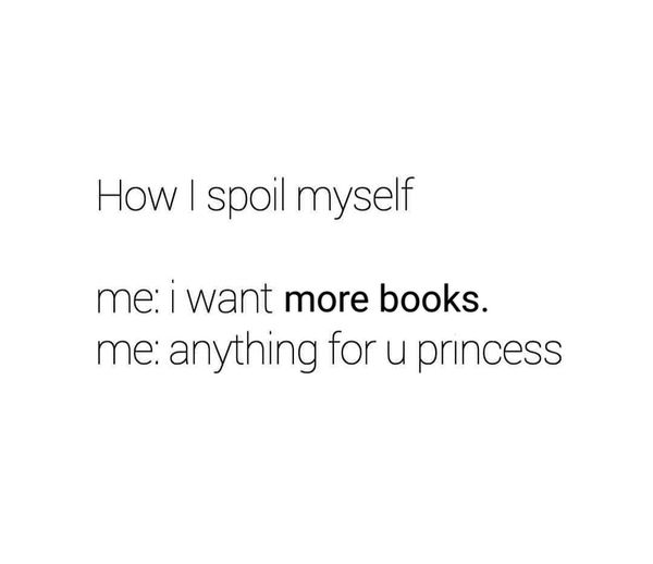 spoil myself